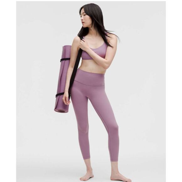 (4) NWT $128 Lululemon Align High-Rise Pant 25" Lavender Lux Size 4 - Picture 5 of 6